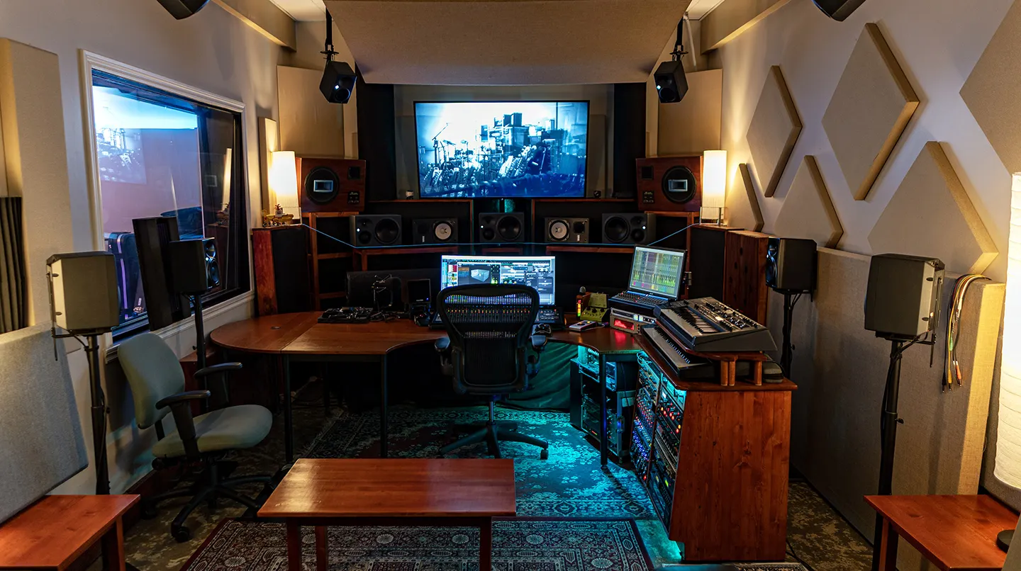 Expaz Studios — système de haut-parleurs Dolby Atmos 7.1.4 complet